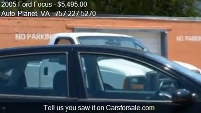 2005 Ford Focus ZX4 ST 4dr Sedan for sale in Virginia Beach, смотреть онлайн
