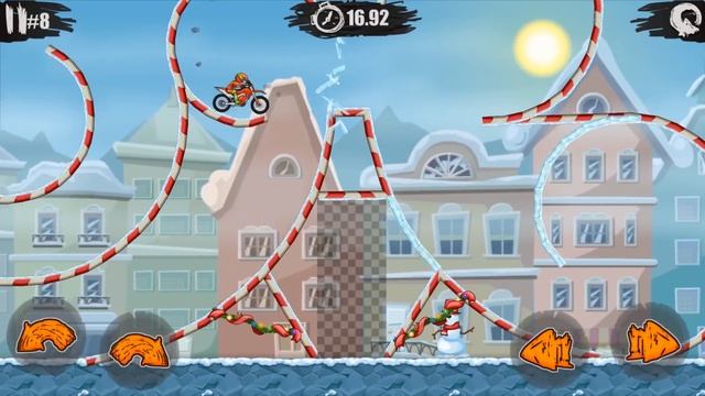 Moto X3M Bike Race Game Winter Pack All Levels - Gameplay Android & iOS games