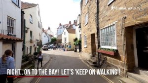 ROBIN HOOD'S BAY | Full 4K Virtual Walk through Robin Hoods Bay Whitby UK