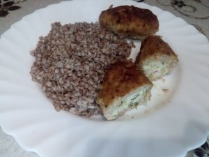 Зразы с  необычной  начинкой.