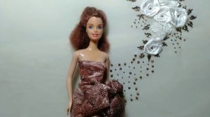 The wedding invitation Barbie Princess doll Dress up unique of Dress