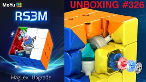Unboxing №326 MoYu RS3M MagLev Upgrade. Обзор