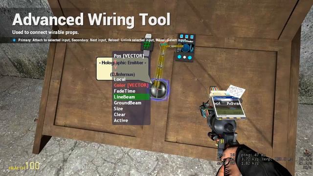 Garry's Mod Wiremod Tutorial [German | #001] Holo Spur