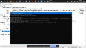 How to install Apache Spark, Hadoop, Scala, Jdk over Windows 10 | Part 2/2