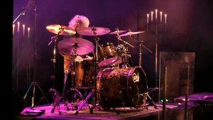 DRUMORG- Popcorn with church organ and drums by Elias Niemelä and Suvi Buckman