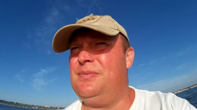 Рыбалка на таране в Таганрогском заливе, Азовское море 22.08.15 смотреть онлайн