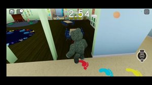 Ужасный Мишка Тедди в Roblox. Играю за Тедди. #роблокс #никакидс #игра