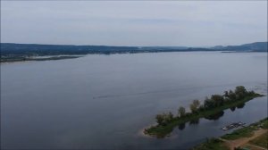 Село Ширяево с высоты, Самарская область