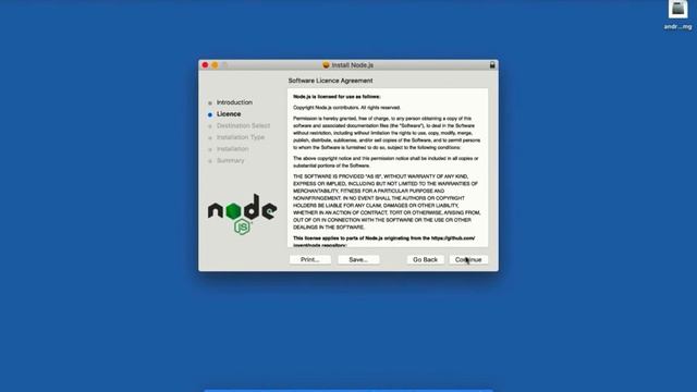 2  Download & Installing Node js
