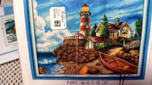 Вышивка крестиком | Запасы китайских наборов (1 часть)