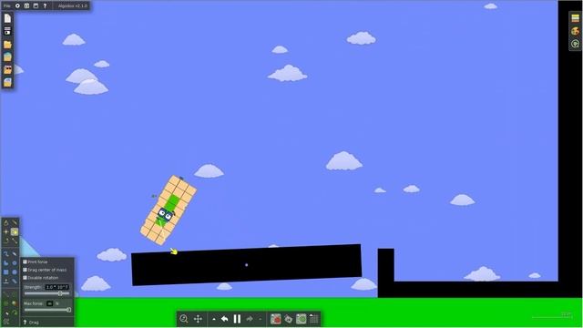 Numberblocks 1 to 100 Obstacle Course Battle in Algodoo смотреть онлайн