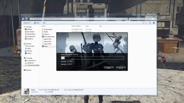 สอนโหลด สอนลง NIER:AUTOMATA DAY ONE EDITION смотреть онлайн