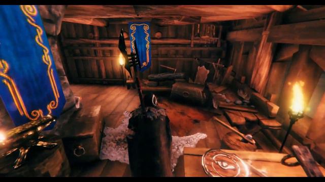 [Valheim] lil tour of helga's home, March 2023 смотреть онлайн