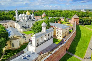 Великий Новгород. Ресторан Маруся и Юрьев монастырь