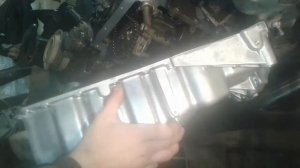 пассат б5 (ставим поддон)