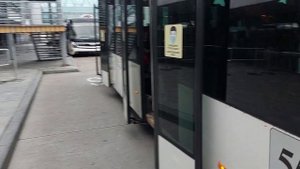 Автобус Аэропорта. Cobus. Подвоз от аэровокзала до самолёта.