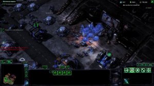 Starcraft 1 на движке Starcraft 2 - Mass Recall. Терраны 03: Отчаянный союз (ветеран)