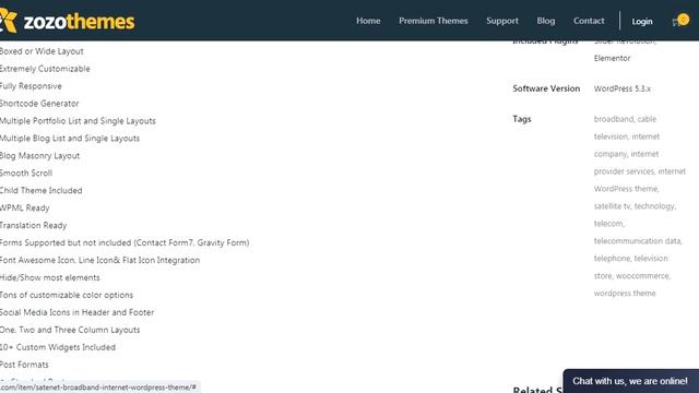 Satenet – Broadband & Internet WordPress Theme - (Demo-1) смотреть онлайн