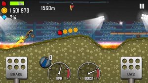 Hill Climb Racing - Gameplay Walkthrough Part 59 - Trophy Truck Max Upgraded (iOS, Android)