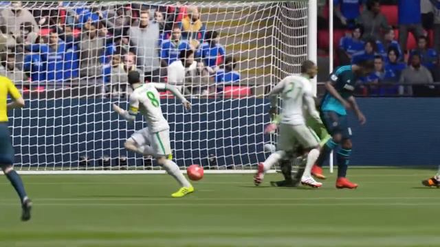 FIFA 15 ultimate team Drogba wiping dog poop of shoe to score смотреть онлайн