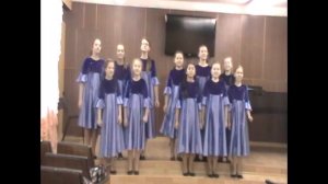 Образцовый художественный коллектив вокальный ансамбль "Капельки" (средний состав 11-12 лет)