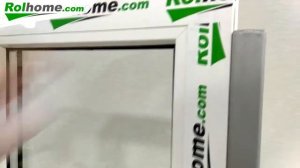 Замер и Установка Тканевых роллет Mini Открытого типа для пластиковых окон Рулонные шторы