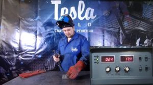 Варим черный металл полуавтоматом. Сварочный аппарат Тесла Велд Миг 350.