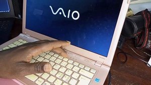Sony Laptop with Operating System Not Found