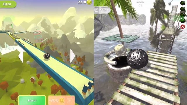 Going Balls, Action Balls, Sky Rolling Ball 3D Vs Rolling Ball Master, Rollance, Sky Escape