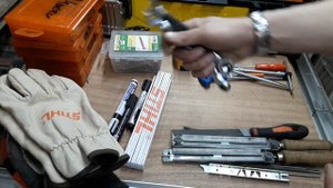 Обзор набора для работы, обслуживания и ремонта бензопилы