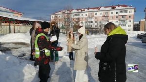 В Мысках уже начали поздравлять прекрасных дам с 8 марта ?