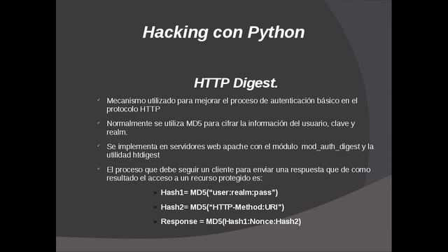 Hacking con Python Parte 13 – Mecanismos de autenticación en protocolo HTTP Seguridad en Sistemas смотреть онлайн