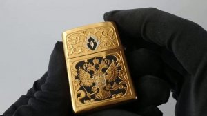 Бензиновая зажигалка Zippo "Герб РФ" z568