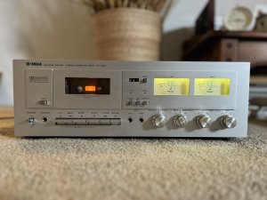 Стереокассетная дека Yamaha TC-1000 с естественным звуком-ЯПОНИЯ-Годы выпуска 1978 - 1980