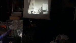 Прогон кинопроектора 16 КПЗЛ 3 после 15ти лет простоя без профилактики