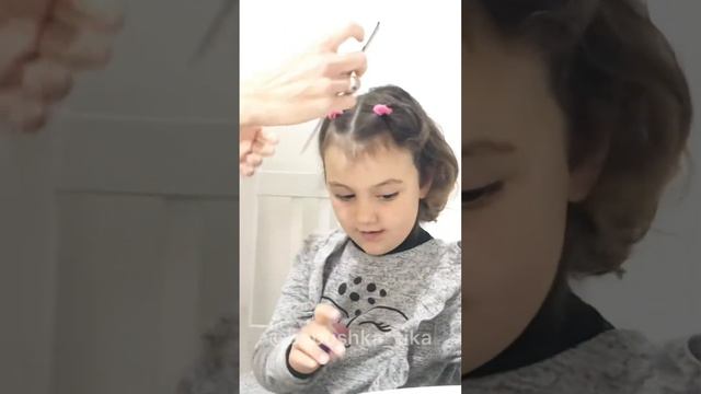Прическа для девочки на короткие волосы смотреть онлайн