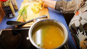 Лёгкий летний супчик. Уха из угря,.