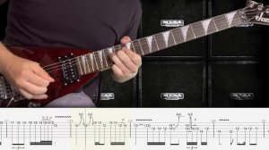 Master of Puppets - Metallica (Табулатура) Guitar Tutorial TABS