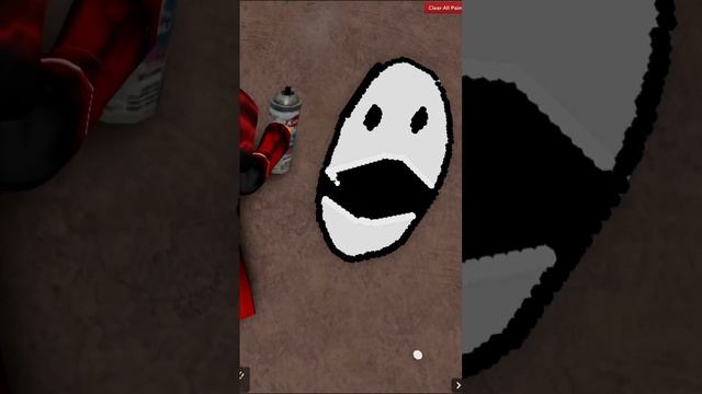 Color or Die Jumpscare - I drew Chapter 3 Monster in Roblox Spray Paint