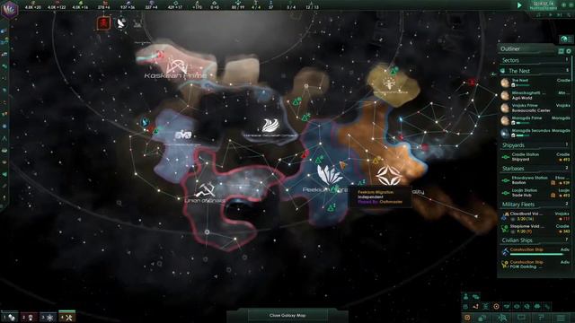 Return of the Peekium Migration, Stellaris Multiplayer, Episode 1 смотреть онлайн