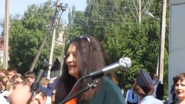 Последний звонок в школе №1 Краснослободска