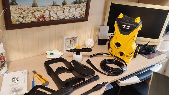 ЛУЧШАЯ БЮДЖЕТНАЯ АВТОМОЙКА ОБЗОР.Мойка высокого давления Huter M 3 1650.Mойка Huter-КЕРХЕР naХER.ч.