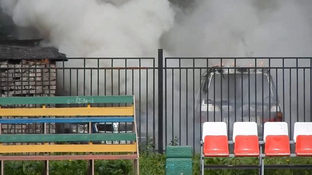 Красивый пожар в купчино. смотреть онлайн