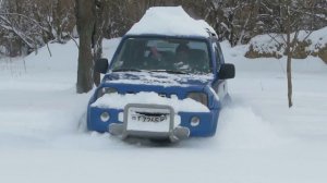Сузуки Джимни в снега