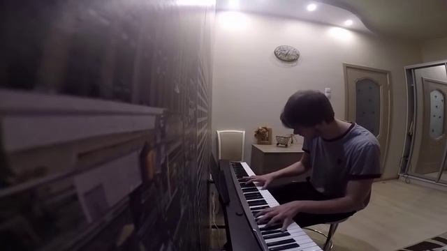 Алексей Воробьёв - Cумасшедшая,но она моя (piano cover) КАВЕР на ПИАНИНО