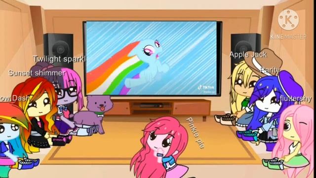 Equestria Girls React To Their Pony Self