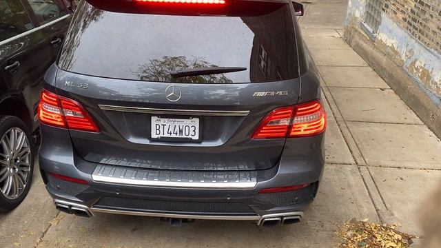 Mercedes ML63 AMG COLD START смотреть онлайн