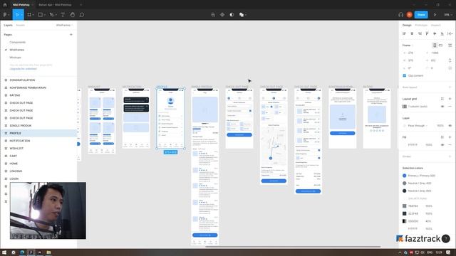 4.1 CARA MEMBUAT FRAMES DI FIGMA | BELAJAR UI DESIGN MENGGUNAKAN FIGMA смотреть онлайн