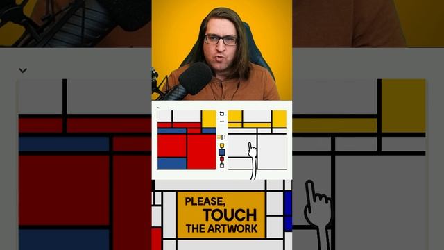 I VISUALIZE the Solution in Please, TOUCH the Artwork 9