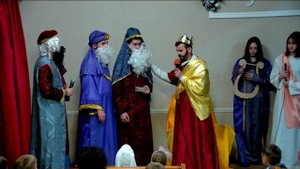 Детский Рождественский спектакль .